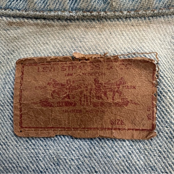 Levi's Light Blue Jean Jacket - Picture 3 of 3